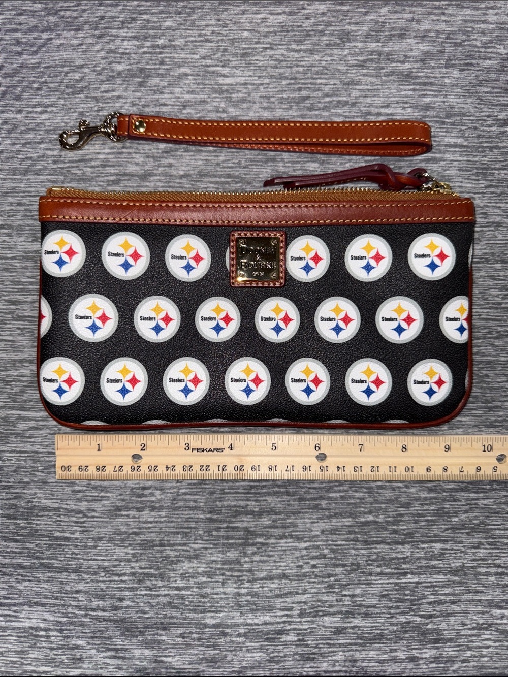 Dooney & Bourke Pittsburgh Steelers XL Wristlet